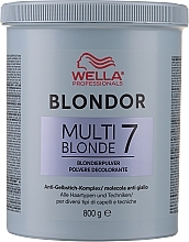 Bezpyłowy puder rozjaśniający do włosów - Wella Professionals Blondor Multi Blonde Dust-Free — Zdjęcie N3