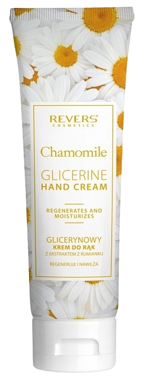 Glicerynowy krem ​​do rąk z ekstraktem z rumianku - Revers Chamomile Glicerine Hand Cream  — Zdjęcie N1