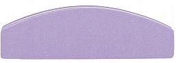 Polerka do paznokci, półkole, 100/180, liliowa - Tools For Beauty MiMo Nail Buffer Purple — Zdjęcie N1
