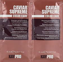 Zestaw - KayPro Special Care Caviar Supreme (shmp/15ml + h/mask/15ml) — Zdjęcie N1