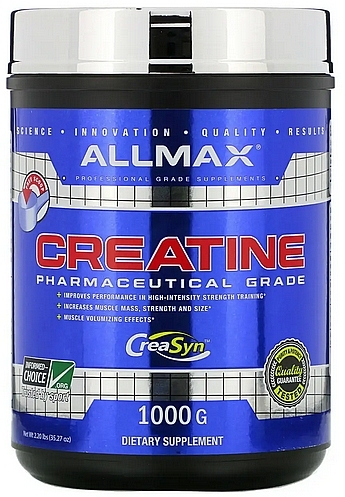 Kreatyna - AllMax Nutrition Creatine Pharmaceutical Grade Monohydrate — Zdjęcie N1