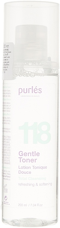 Delikatny tonik do twarzy - Purles 118 Gentle Toner