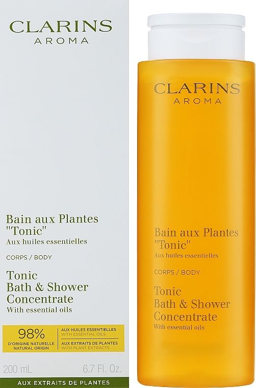 Tonizujący płyn do kąpieli - Clarins Tonic Bath & Shower Concentrate — Zdjęcie N2