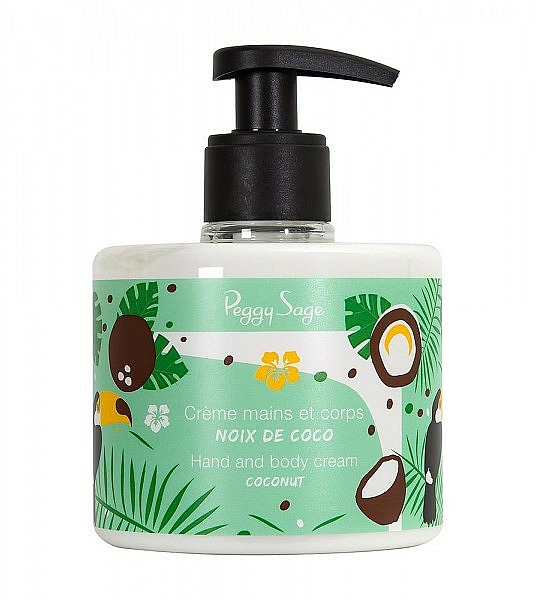 Krem do rąk i ciała Kokos - Peggy Sage Coconut Hand And Body Cream — Zdjęcie N3