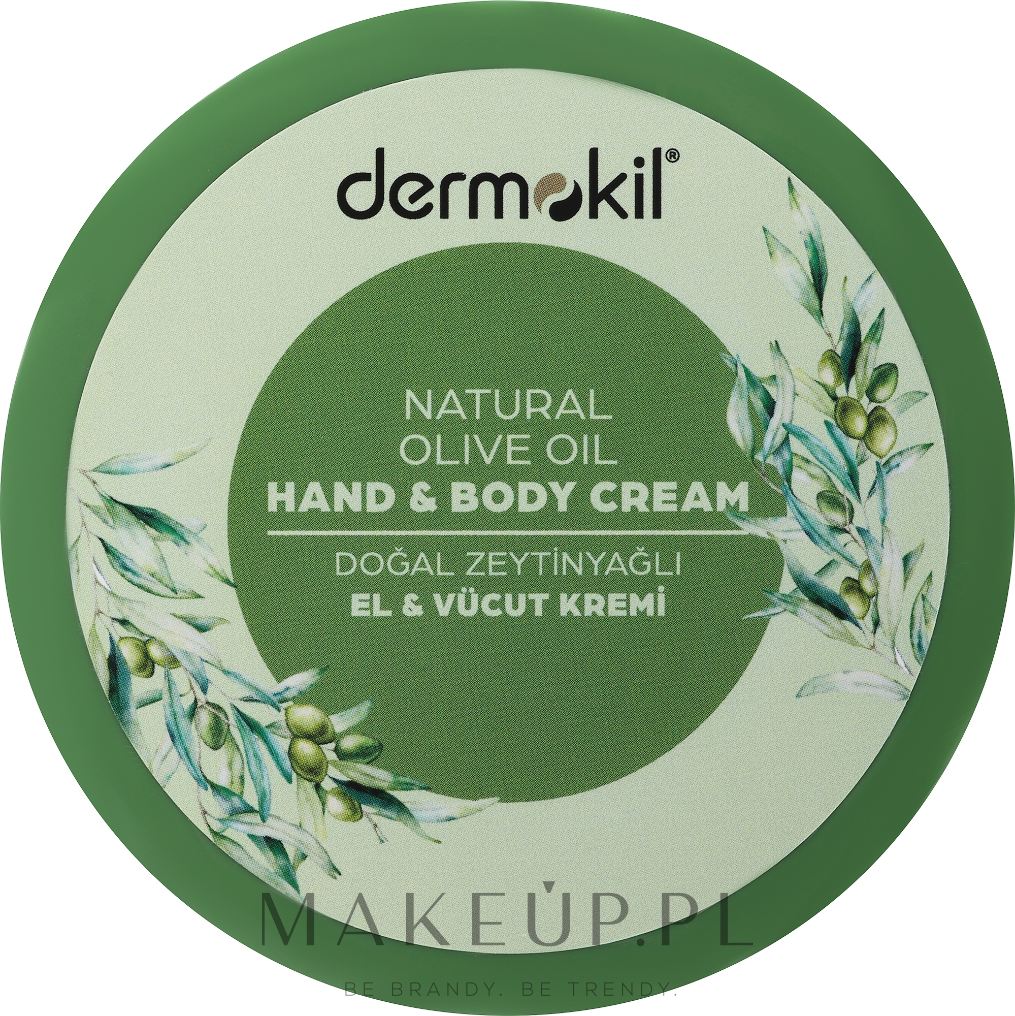 Krem do rąk i ciała z oliwą z oliwek - Dermokil Hand & Body Cream With Olive Oil — Zdjęcie 250 ml