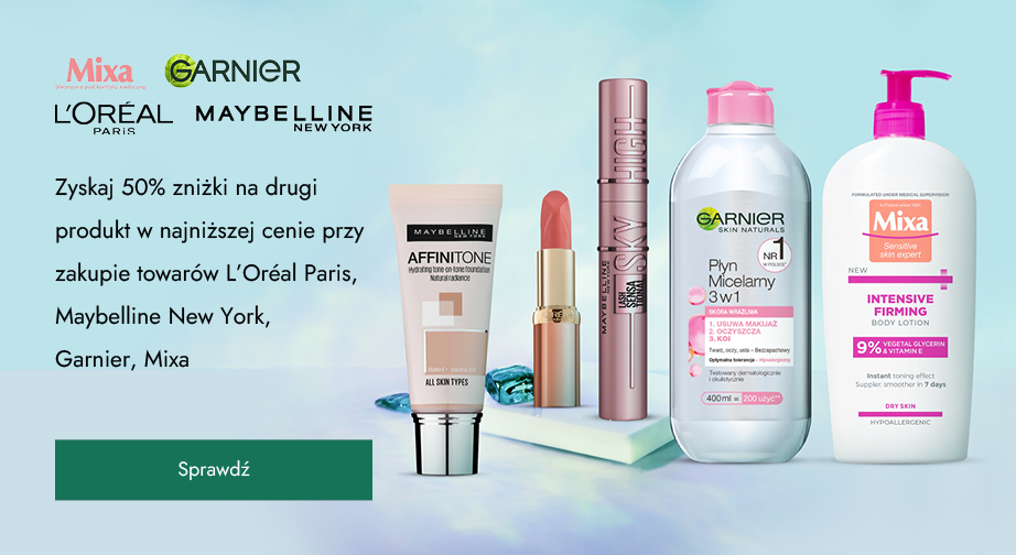 Promocja L'Oréal Paris, Maybelline New York, Garnier, Mixa