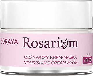 Odżywczy krem-maska do twarzy na noc 40+ - Soraya Rosarium Nourishing Night Cream Mask — Zdjęcie N1