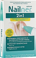 Przeciwgrzybicza kredka do paznokci - Nailner 2 In 1 — Zdjęcie N3