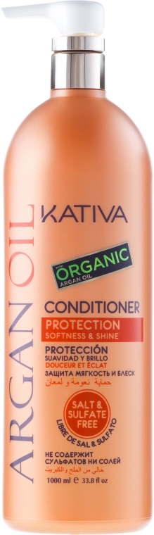 Odżywka do włosów z olejem arganowym - Kativa Argan Oil Conditioner — Zdjęcie N7