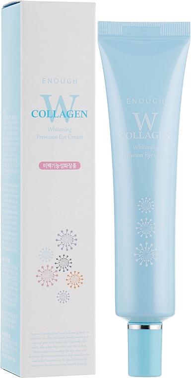 Rozjaśniający krem pod oczy z kolagenem - Enough W Collagen Whitening Premium Eye Cream — Zdjęcie N2