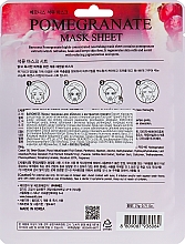 Maska w płachcie z ekstraktem z granatu - Beauadd Baroness Mask Sheet Pomegranate — Zdjęcie N2