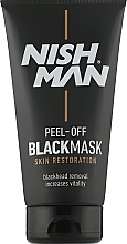 Maska peel-off do twarzy - Nishman Peel-Off Black Mask — Zdjęcie N1
