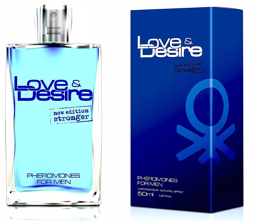 Love & Desire Pheromones For Men - Perfumowane feromony dla mężczyzn — Zdjęcie N2
