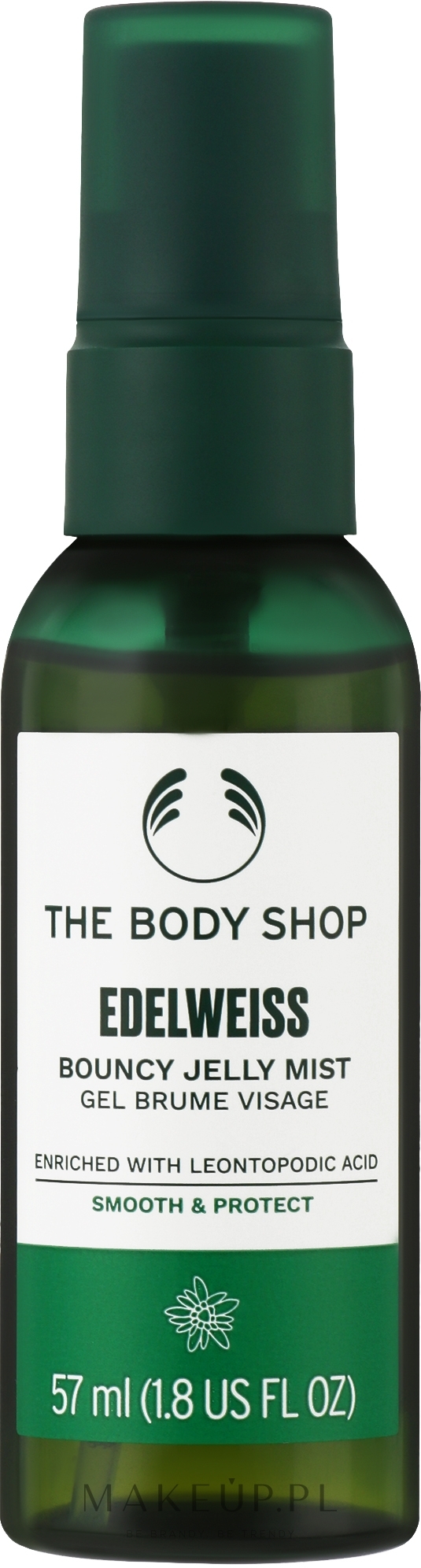 Spray do twarzy - The Body Shop Edelweiss Bouncy Jelly Mist — Zdjęcie 57 ml