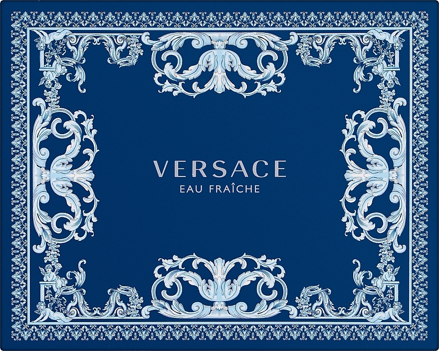 Versace Man Eau Fraiche - Zestaw (edt 50 ml + sh/gel 50 ml + af/sh/balm 50 ml) — Zdjęcie N2