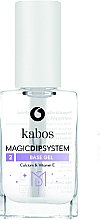Baza do paznokci pod lakier tytanowy - Kabos Magic Dip System Base Gel — Zdjęcie N1