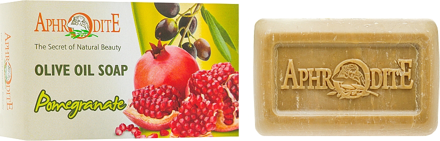 Mydło oliwkowe z ekstraktem z granatu - Aphrodite Olive Oil Soap — Zdjęcie N1