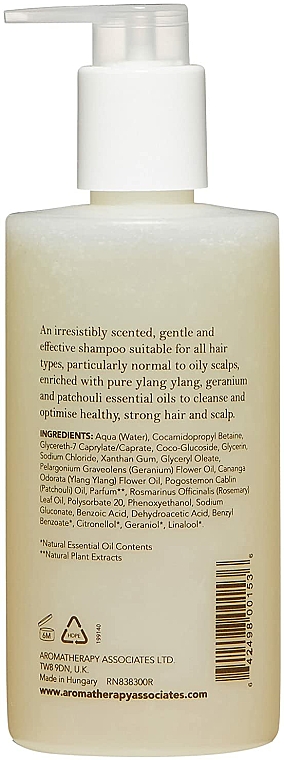 Szampon do każdego rodzaju włosów - Aromatherapy Associates Shampoo — Zdjęcie N2