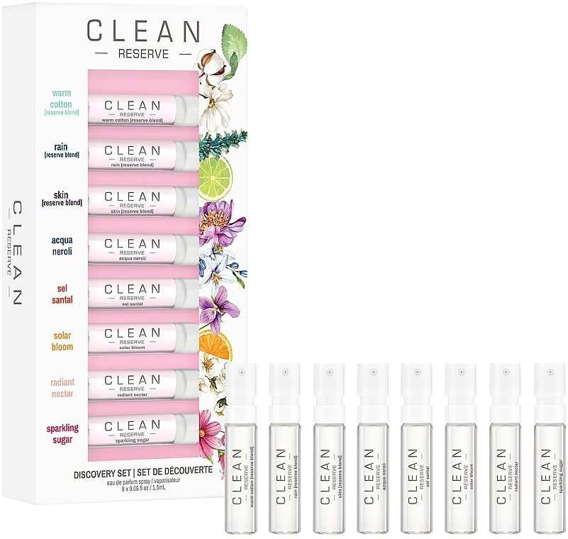 Clean Reserve Perfume Discovery Set - Zestaw, 8 sztuk — Zdjęcie N1