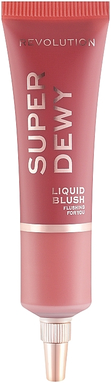 Róż w płynie do policzków - Makeup Revolution Superdewy Liquid Blush
