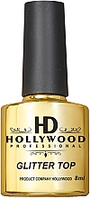 Kup Brokatowy top coat do paznokci - HD Hollywood Gliter Top