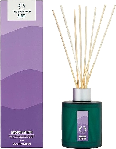 Dyfuzor zapachowy Sleep - The Body Shop Sleep Lavender & Vetiver Relaxing Fragrance Diffuser  — Zdjęcie N1