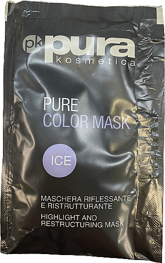 Koloryzująca maska do włosów - Pura Kosmetica Pure Color Mask (próbka) — Zdjęcie N1