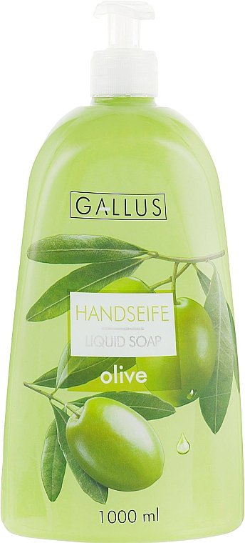 Mydło w płynie z ekstraktem z oliwek - Gallus Soap — Zdjęcie N1