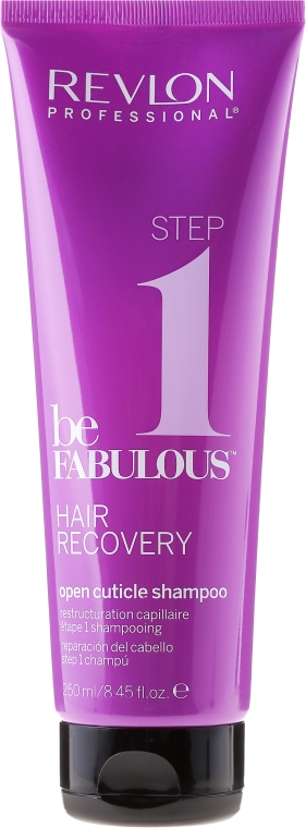 Szampon głęboko oczyszczający włosy i skórę głowy - Revlon Professional Be Fabulous Hair Recovery Open Cuticle Shampoo — Zdjęcie N1