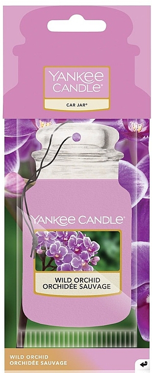 Odświeżacz powietrza do samochodu - Yankee Candle Car Jar Wild Orchid — Zdjęcie N1