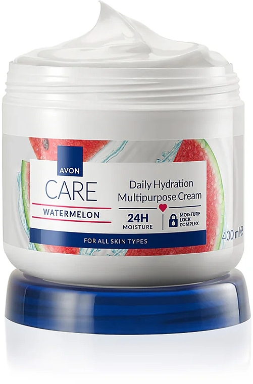 Uniwersalny krem ​​do ciała Arbuz - Avon Care Watermelon Daily Hydration Multipurpose Cream — Zdjęcie N2