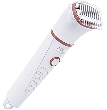 Bezprzewodowa golarka elektryczna dla kobiet, biała - Adler Lady Shaver Wet & Dry Shaving AD 2941 — Zdjęcie N3