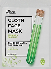 Tonizująca maska-booster w płachcie - Lapush Cloth Tonning & Boosting Face Mask — Zdjęcie N1