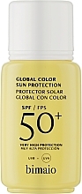 Kup Krem łagodzący do twarzy SPF 5O+ - Bimaio Global Color Sun Protection 