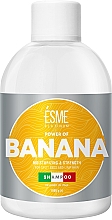 Kup Szampon do włosów przeciw rozdwajaniu końcówek z ekstraktem z banana - Esme Platinum Shampoo