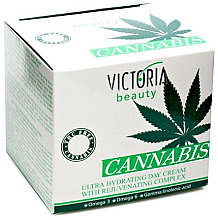 Kup Ultranawilżający krem do twarzy na dzień z olejem z konopi i kompleksem odmładzającym - Victoria Beauty Cannabis