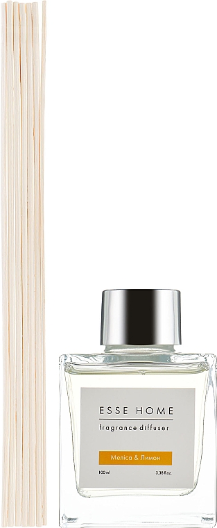 Dyfuzor zapachowy "Melisa i cytryna" - ESSE Home Fragrance Diffuser — Zdjęcie N2