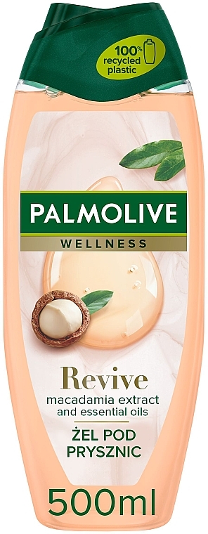 Delikatny żel pod prysznic z ektraktem z orzechów macadamia - Palmolive Wellness Revive — Zdjęcie N6