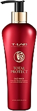 Bioochronna i nawilżająca maska do włosów - T-Lab Professional Total Protect Duo Mask — Zdjęcie N2