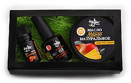 Zestaw upominkowy do skórek i paznokci z mango i grejpfrutem - Mayur (oil/50ml + oil/15ml + oil/5ml) — Zdjęcie N3