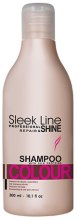 Szampon do włosów farbowanych - Stapiz Sleek Line Repair & Shine Colour Shampoo — Zdjęcie N2