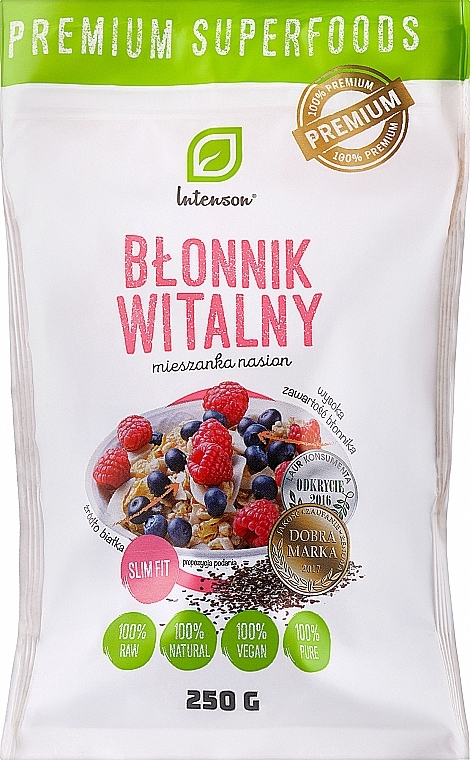 Suplement diety Błonnik witalny - Intenson Vital Fibre Seed Mix — Zdjęcie N1