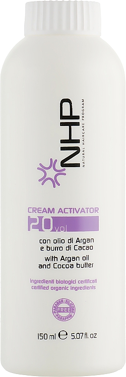 Aktywator do farb w kremie 6% - NHP Cream Activator 20 vol — Zdjęcie N1