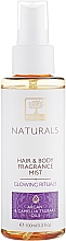 Kup Perfumowany spray do ciała i włosów Olej arganowy i kamelia - BIOselect Naturals Fragrance Mist