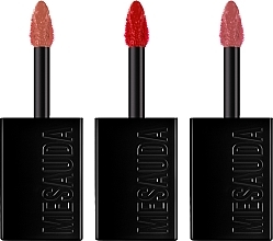 Zestaw - Mesauda Matte Couture Kit (lipstick/3pcs) — Zdjęcie N3