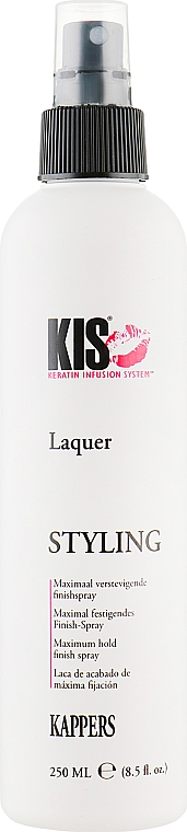 Lakier w sprayu do włosów z maksymalną możliwością utrwalenia - Kis Styling Laquer — Zdjęcie N1
