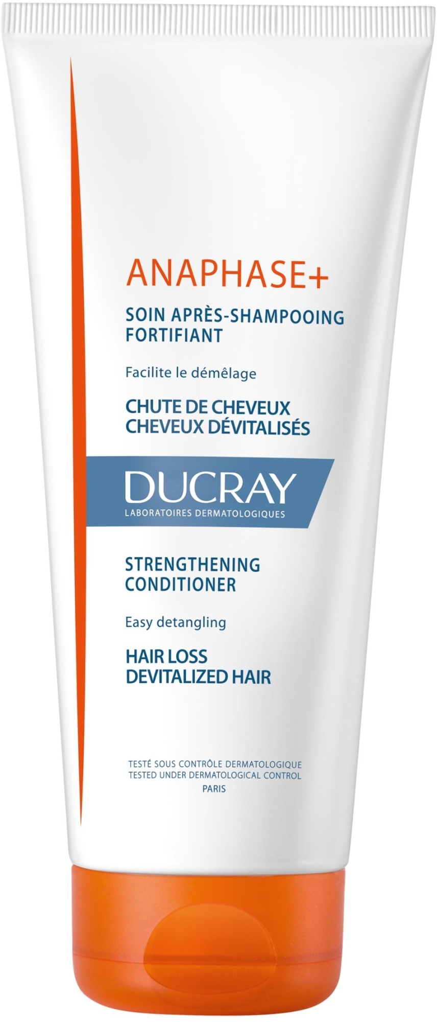 Nawilżająca odżywka do włosów osłabionych i wypadających - Ducray Anaphase+ Conditioner — Zdjęcie 200 ml