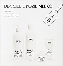 Kup Zestaw do pielęgnacji - Ziaja Kozie mleko (sh/soap 500 ml + b/milk 400 ml + cr 50 ml + h/cr 50 ml)