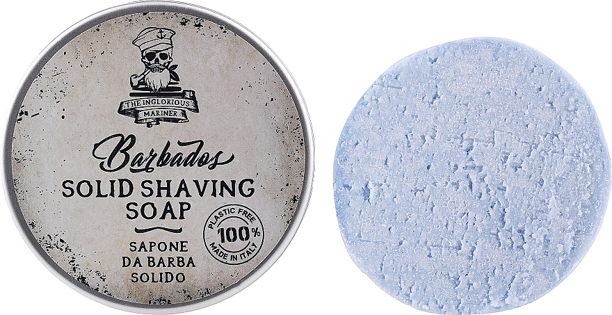Mydło do golenia w kostce - The Inglorious Mariner Barbados Solid Shaving Soap