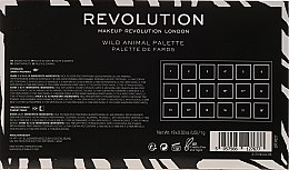 Paleta cieni do powiek - Makeup Revolution Wild Animal  — Zdjęcie N3